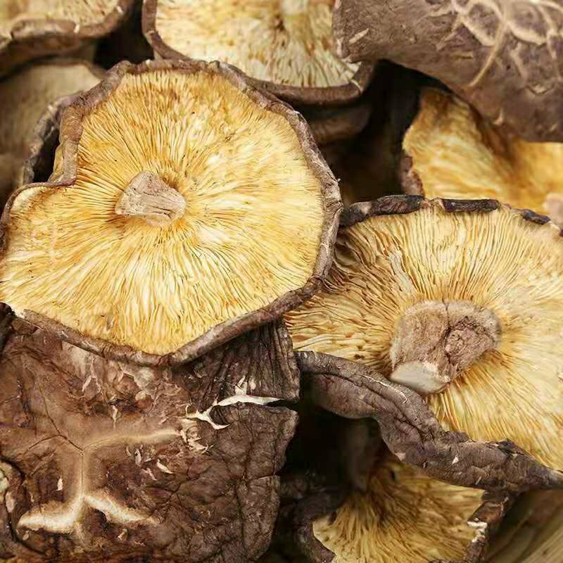 双剪大香菇脚干香菇丝 商用香菇腿干货冬菇柄花菇脚500 50g试吃【量少