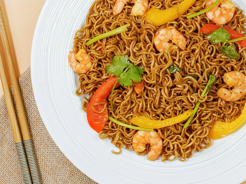 0脂肪无糖精免煮速食凉面方便面泡面代餐主食好吃不腻葱油拌面20袋