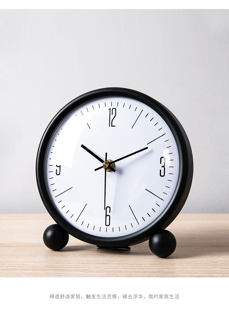 台钟客厅家用时钟钟表摆件台式桌面现代简约小座钟摆放摆钟轻奢大炫酷