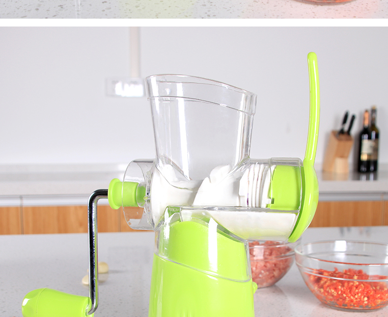 手动绞肉机家用小型饺子馅碎菜机厨房手摇切辣椒多功能绞菜机厨房diy