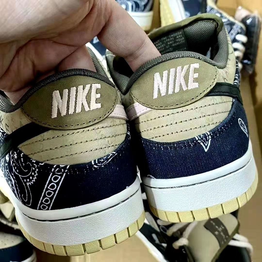 【官方自营旗舰店】ts联名dunk sb腰果花低帮板鞋双层可撕经典男女鞋