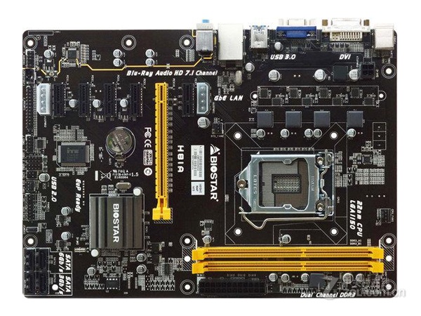 映泰tb85七彩虹h81btc铭瑄b85h110z270b25067卡主板白色