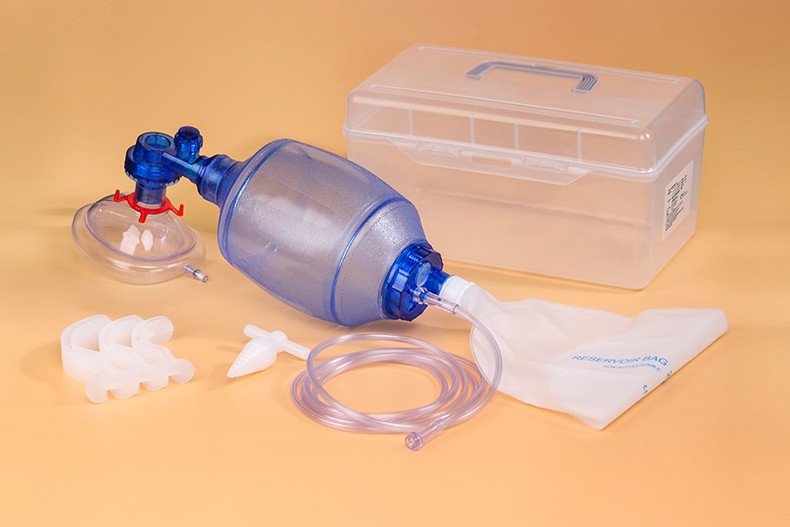 简易呼吸器复苏器人工呼吸机儿童婴儿急救人工复苏球呼吸气囊苏醒球囊