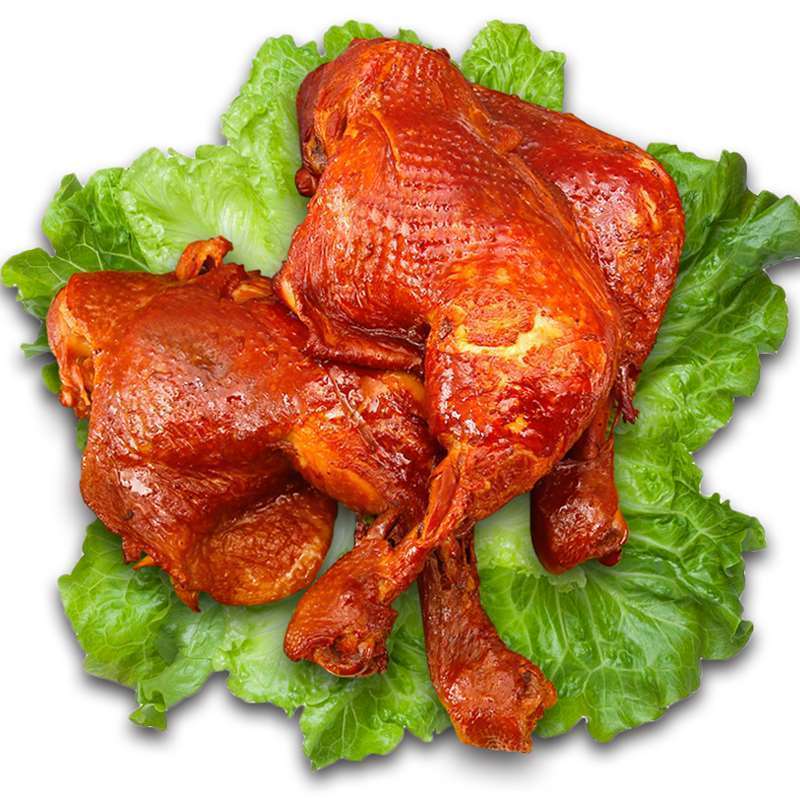 财风哈尔滨老式烧鸡腿即食鸡肉类熟食五香卤味休闲大鸡腿零食烤鸡大腿