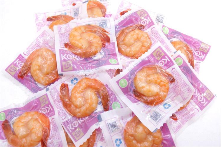 大连獐子岛太极虾鲜味真空即食虾仁海鲜特产零食原味200克原厂包装
