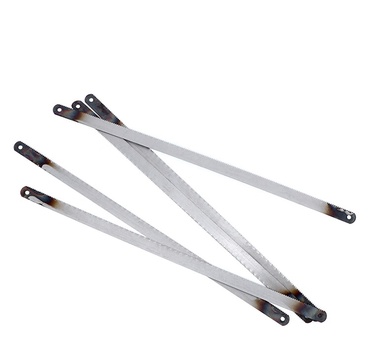 架锯条碳钢锯条老式迷你手工细中粗齿高速钢锯条细齿钢锯条升级款50条