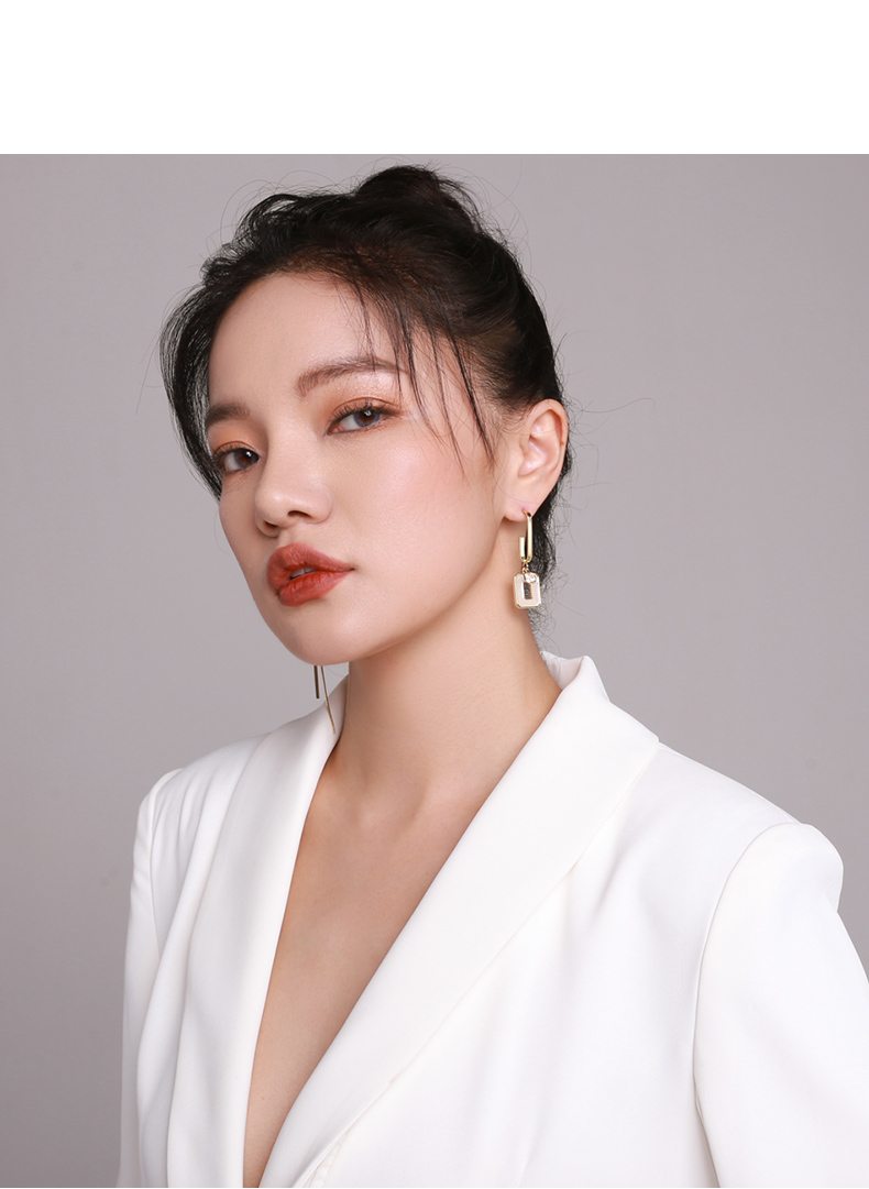 耳环女新款潮银时尚感520纪念日表白求婚情人节生日礼物送女友送老婆