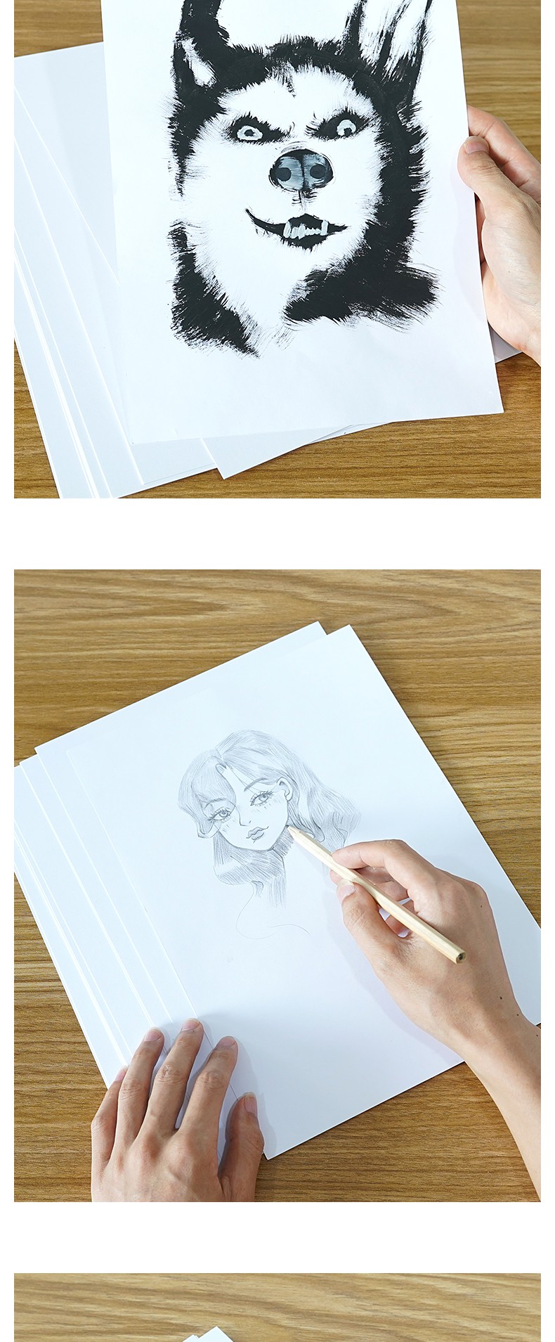 4k油性彩铅纸本白180克 20张【图片 价格 品牌 报价】-京东
