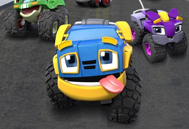 机灵宠物车玩具套装阿宝小刚儿童惯性趣味反斗车男孩玩具 【电动版】