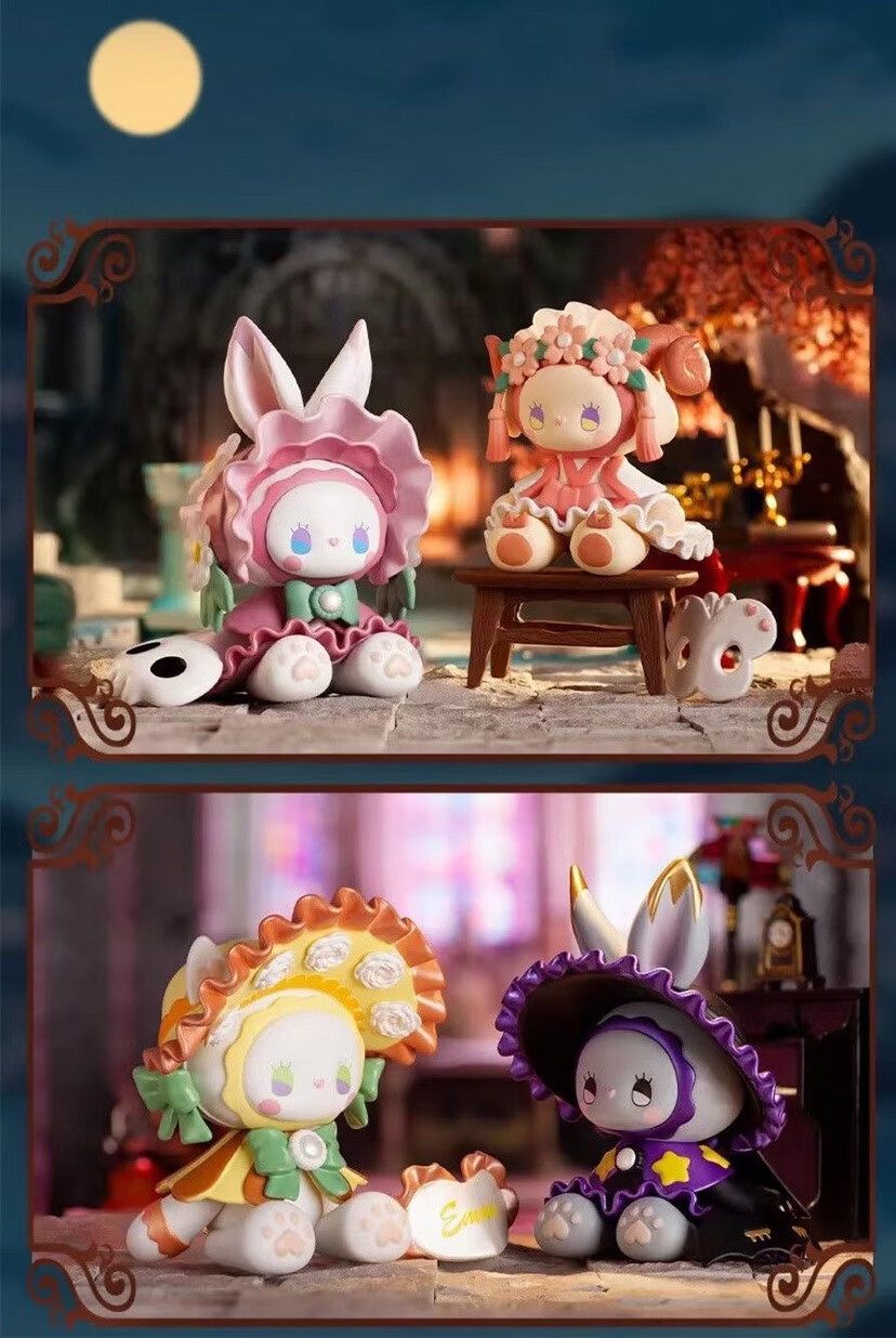 秘境森林三代幸运盲盒 emma秘境森林三代假面舞会系列盲盒潮玩网红