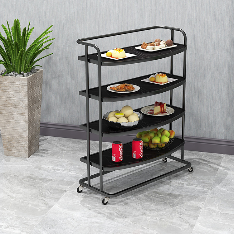 店专用烧烤放菜品层架饭店商用摆蔬菜盘烤肉店架子三层长60宽30防水板