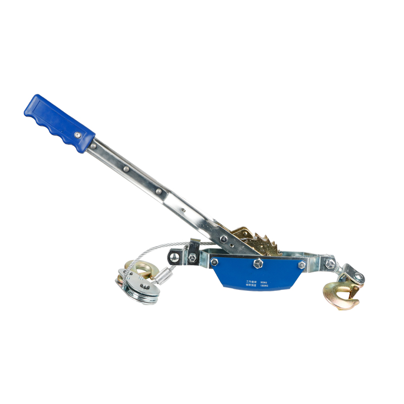 定制适用钢丝绳拉紧器双钩多功能紧线器收紧器棘轮式电力卡线器1t2t3