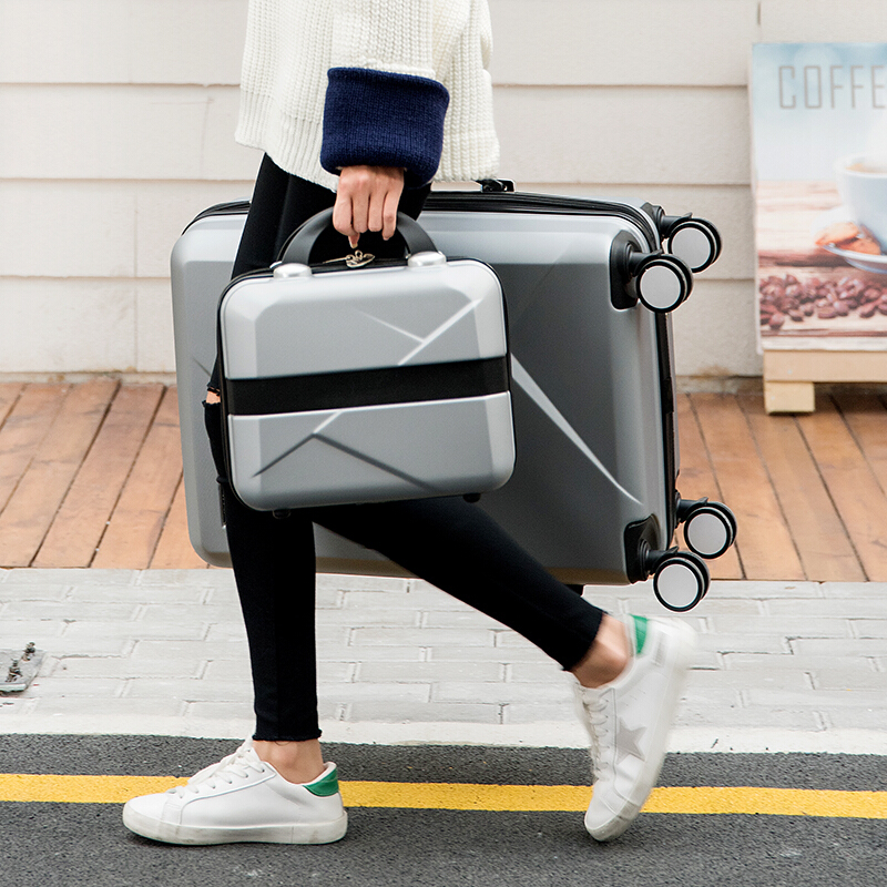 同款行李箱男 学生 时尚潮流个性行礼拉箱皮箱拉杆箱