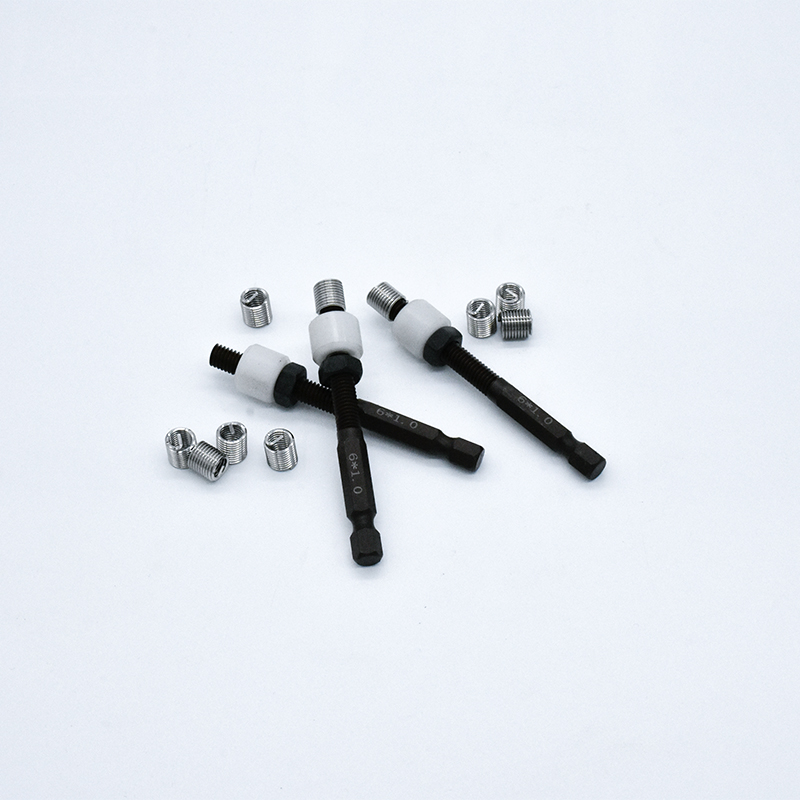 钢丝螺套电动工具六角电动安装批头螺纹芯轴牙套批头牙套安装螺杆m162