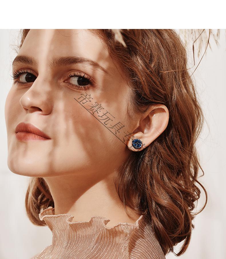 感吸铁磁石耳钉耳贴无耳洞耳夹男女磁吸式耳环无洞磁铁耳饰悦珏古仕龙