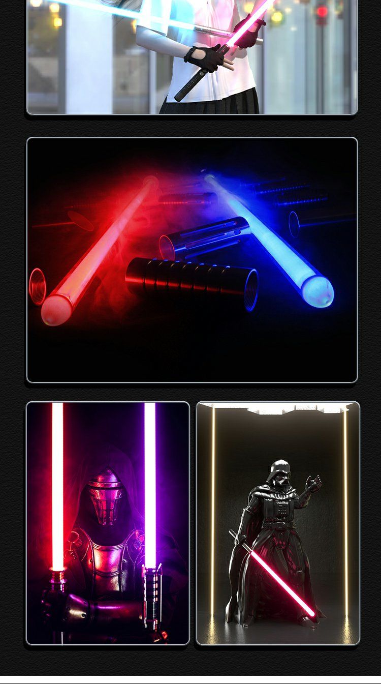 剑原力光剑变装玩具抖音同款荧光剑儿童玩具升级版黑色剑柄充电配件