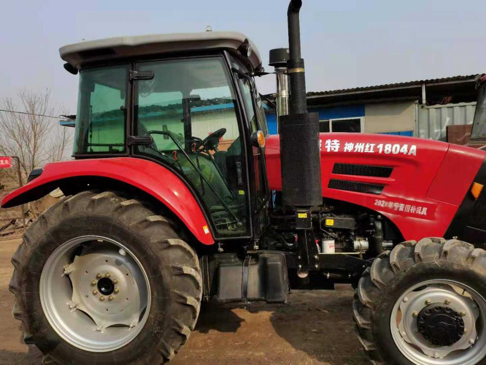 凯特神州红1804 1604 1504拖拉机玻璃驾驶室钢化玻璃门 前挡风玻璃