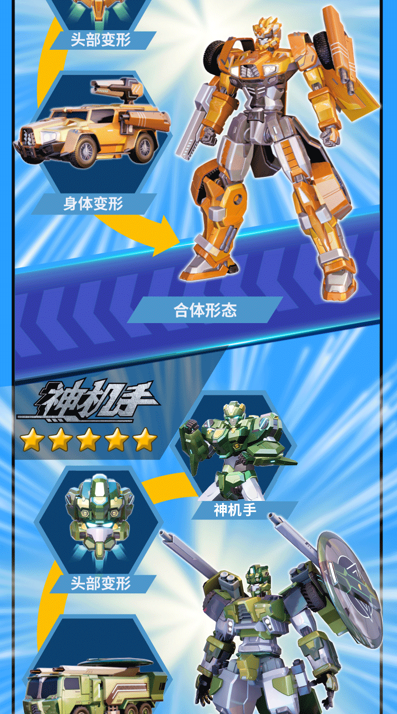 万代bandai超变战神玩具变形联盟玩具普力士超变战神儿童男孩变形机器
