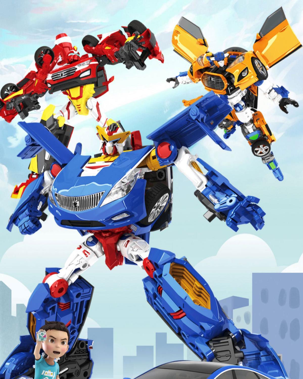 春光岛咖宝车神变形玩具汽车车手机器人儿童哈宝伽卡宝金刚雄鹰 03