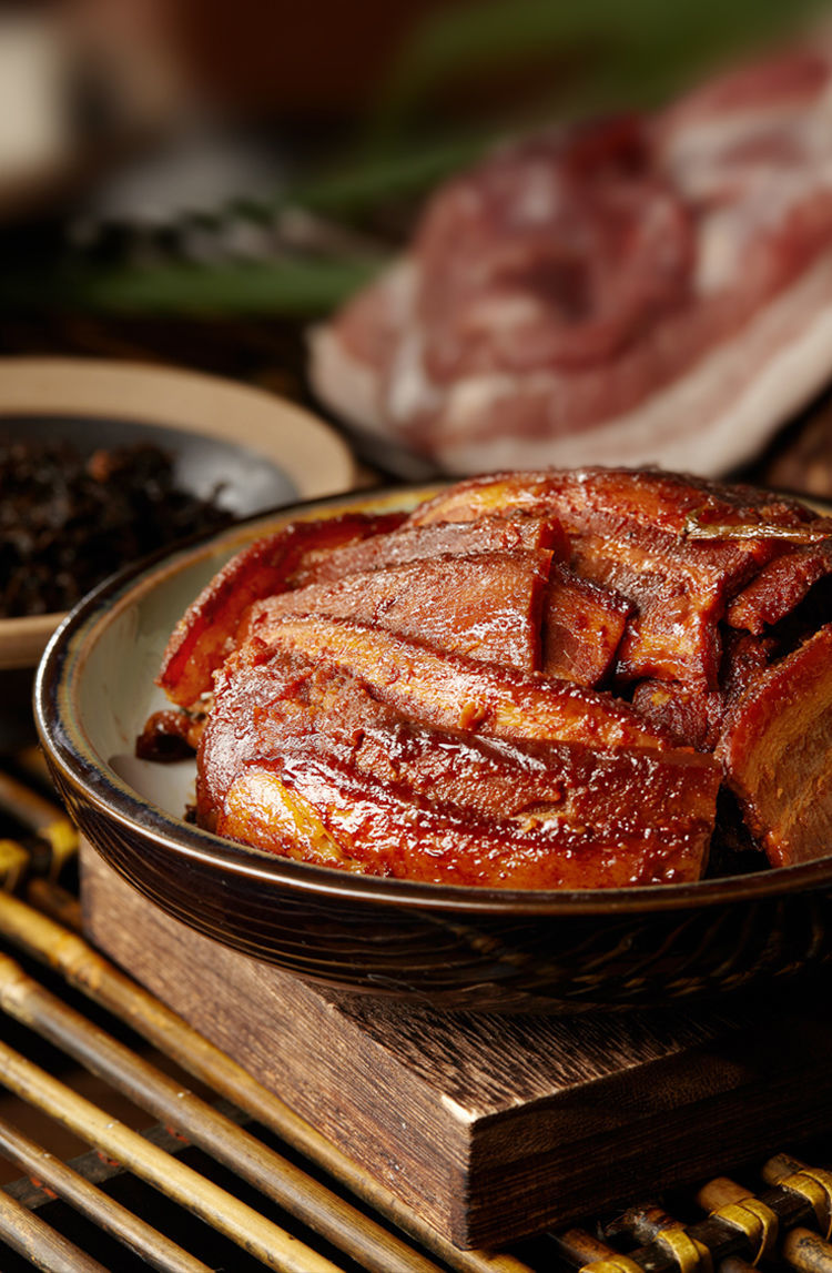 5折 老饭骨梅菜香芋扣肉 280g/盒 精五花肉微波加热即食半成品菜 梅菜