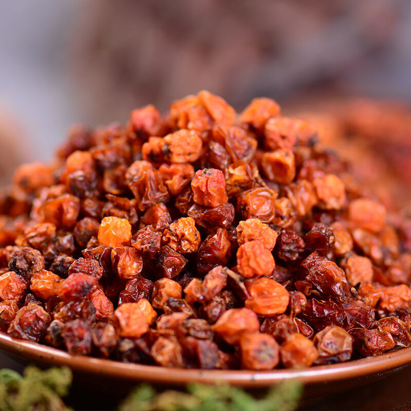 沙棘果新疆野生沙棘干果沙棘子中药泡茶沙棘粉精选新货罐装 精选沙棘