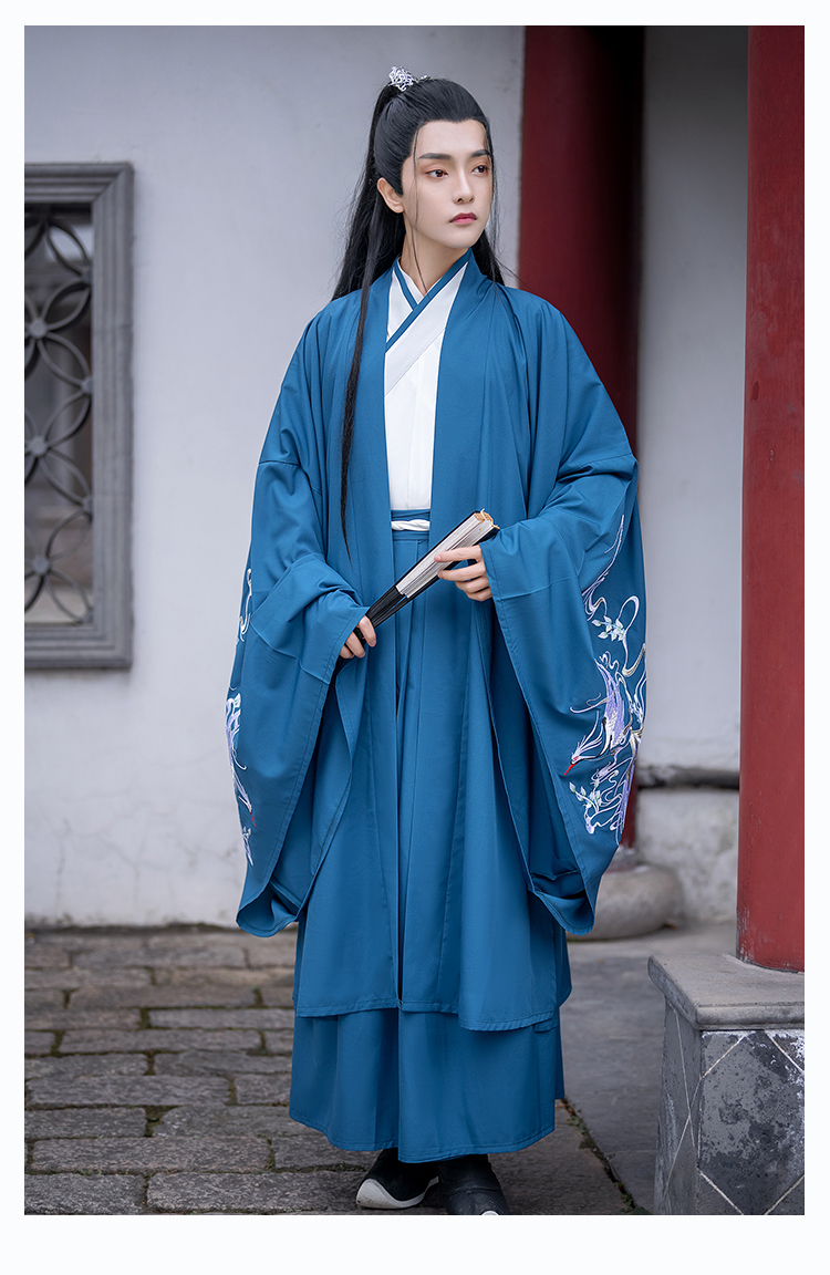 督型汉服男古装黑色霸气侠客中国风武侠男生仙气飘逸清秀套装学生班服