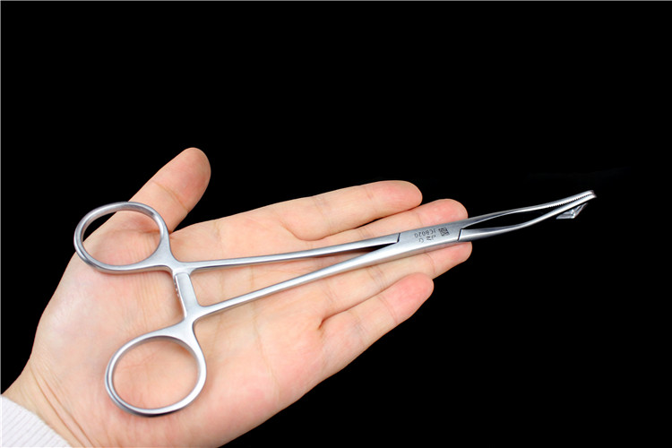 上海医疗器械厂jz上海金钟心胸外科手术器械医用三角肺叶钳肺组织夹持