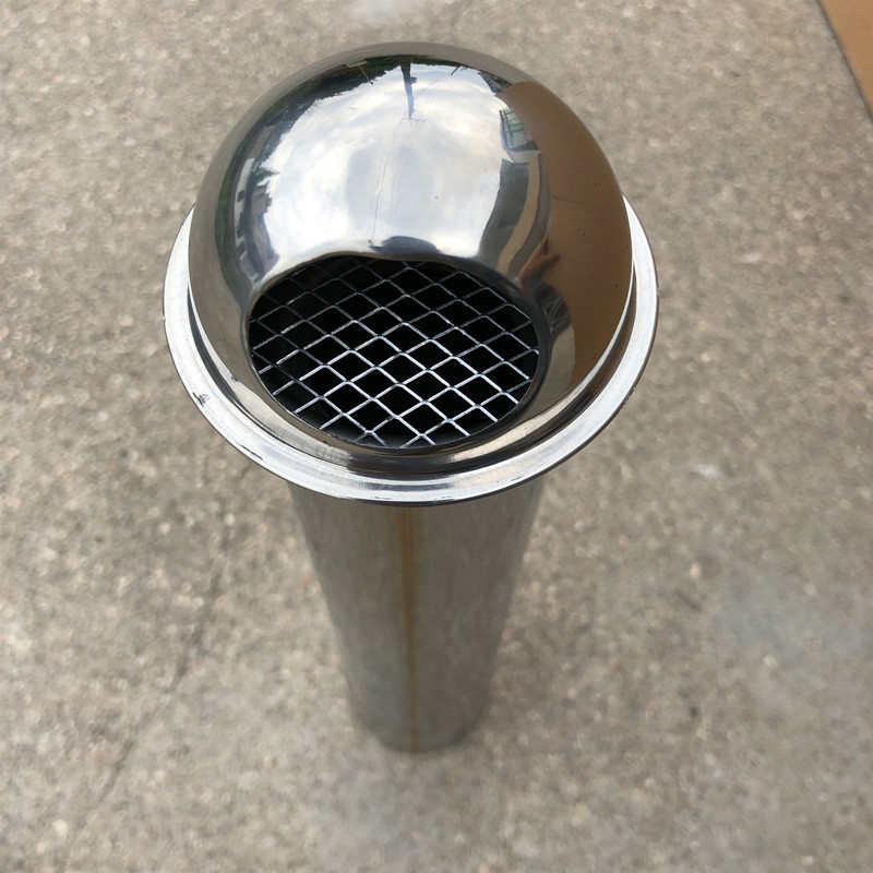 燃气天然气热水器不锈钢排气管罩子排气口风管罩热水器配件雨 热水器