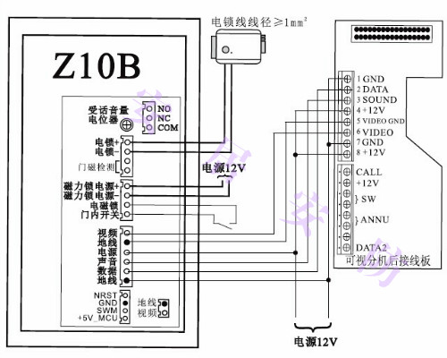 安居宝AJB_MJ10A接线图图片