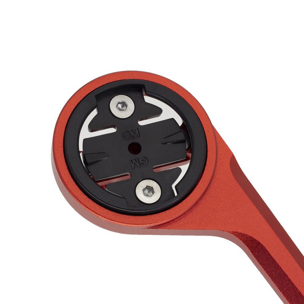 迈金码表 行者迈金百锐腾码表延长架铝合金支架带相机架灯夹 黑色款