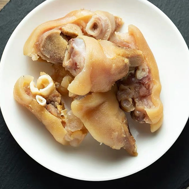 风干咸猪蹄咸猪爪咸味猪脚咸货腊货农家手工腌制咸猪手猪蹄3斤1斤1斤