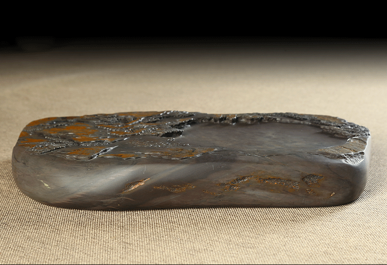 砚师傅肇庆端砚砚台原石国家非遗大师杨焯忠大师作品牧童遥指杏花村有