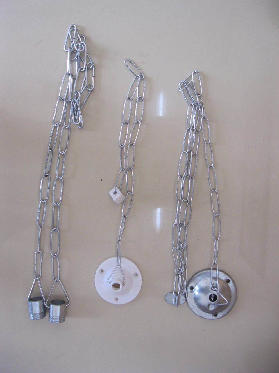 t8一体化吊链灯具配件应急灯链条支架灯日光灯架镀锌铁链吊灯链子 86