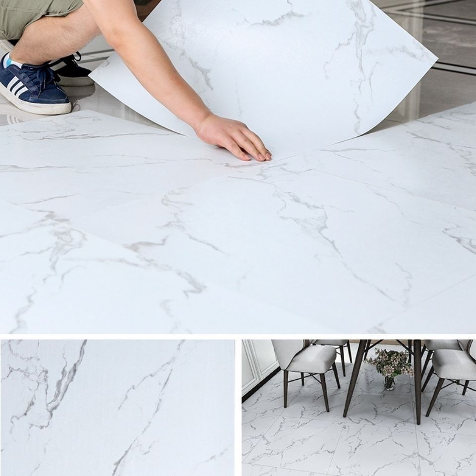 800x800地板贴自粘pvc地板革加厚石塑胶防水耐磨木地板 637方块60*60