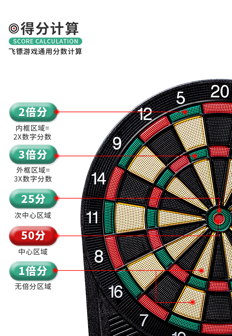 飞镖盘电子软式自动计分飞镖靶盘套装155寸室内安飞标机比赛