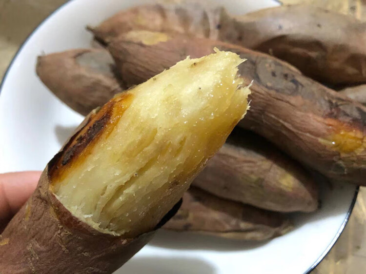 5zhe山东白心哈密冰糖薯新鲜白心蜜薯糖心红薯农家自种沙地番薯地瓜 5