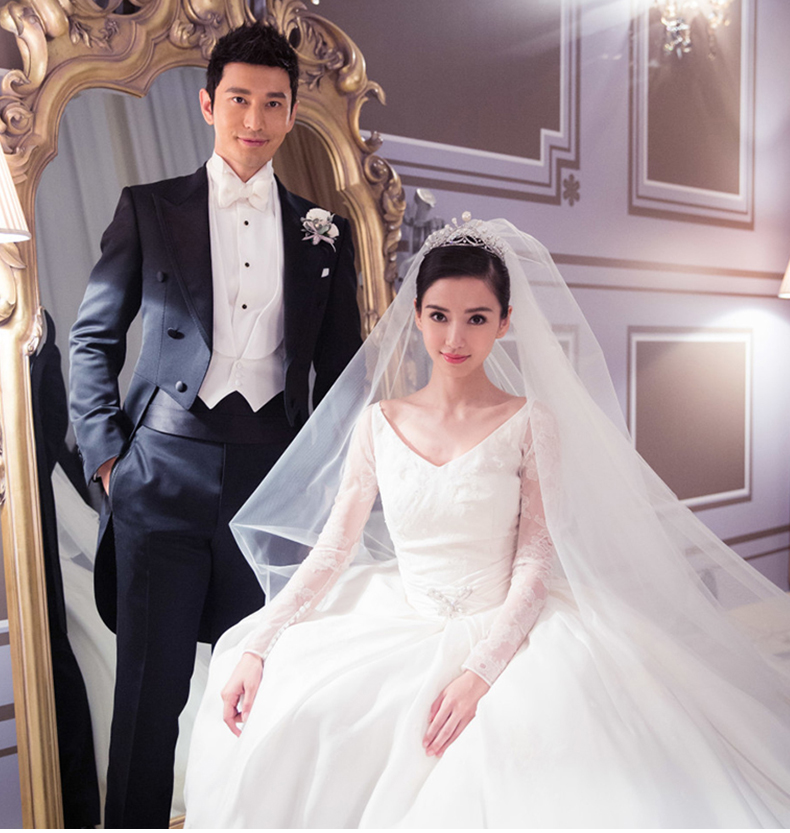 头纱女影楼拍照结婚主婚纱头白色3米宽3米长无发梳baby款175cm以上