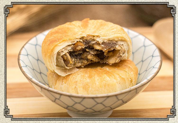 普陀山特产冠素堂观音饼六盒装浙江传统素糕点宁波小吃佛饼礼观音饼6