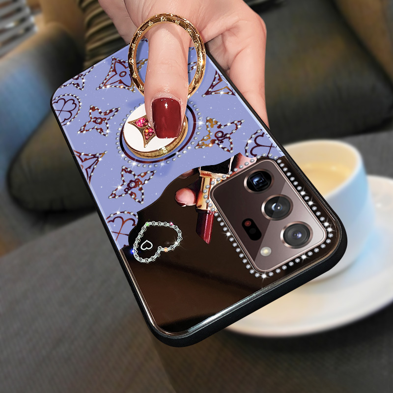 huahuake 三星note20手机壳note20ultra保护套创意n9860硅胶软壳镜头