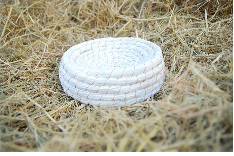 京东推荐鸽子窝鸟窝鹦鹉草窝保暖孵蛋繁殖窝手工草编环形防侧翻鹌鹑巢