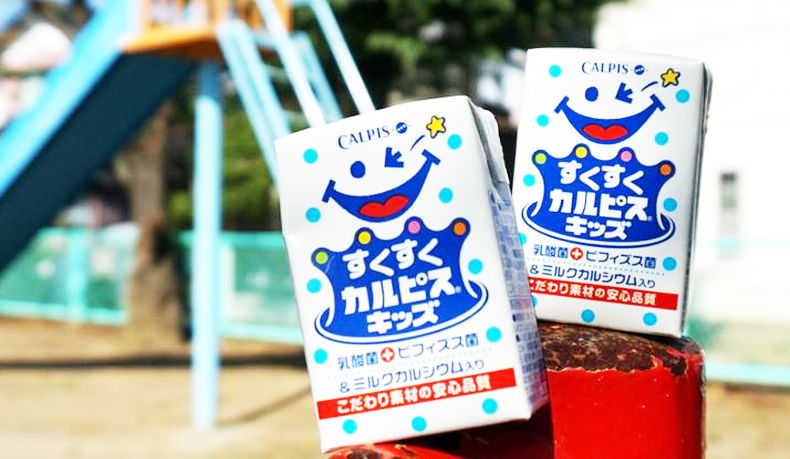 日本进口可尔必思calpis乳酸菌风味饮料活性乳酸菌 125ml 轻便盒装