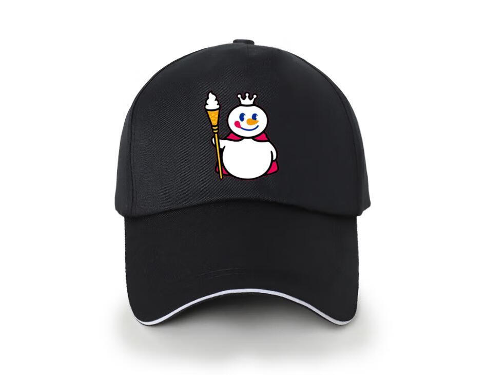 澈逸 蜜雪冰城帽子蜜雪冰城员工帽子定制古茗奶茶饮品店小吃店工作鸭