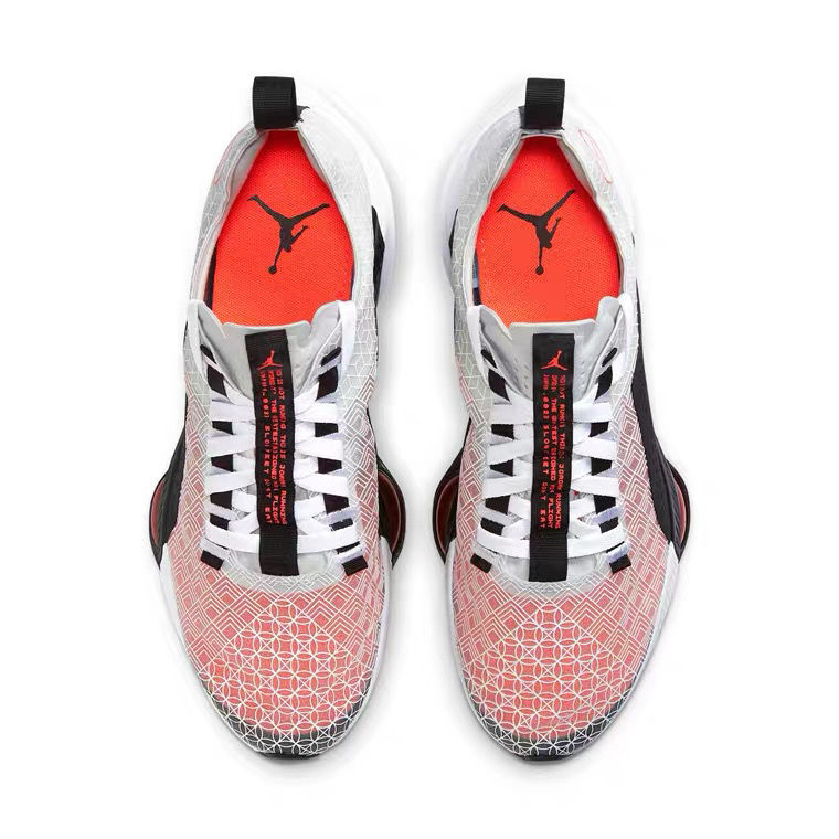 马拉松二代跑鞋aj气垫缓震跑步鞋男子运动鞋气垫新款 cj5383-100 白黑