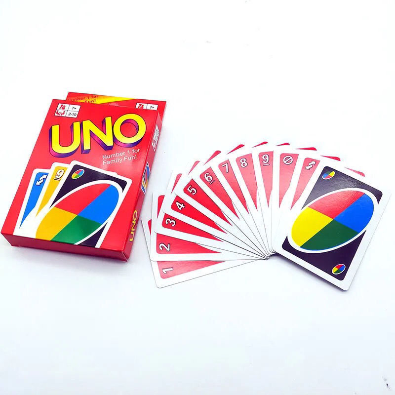 uno紙牌桌遊牌遊戲牌紙牌烏諾牌uno加厚銅牌紙優諾牌os英文卡牌優諾