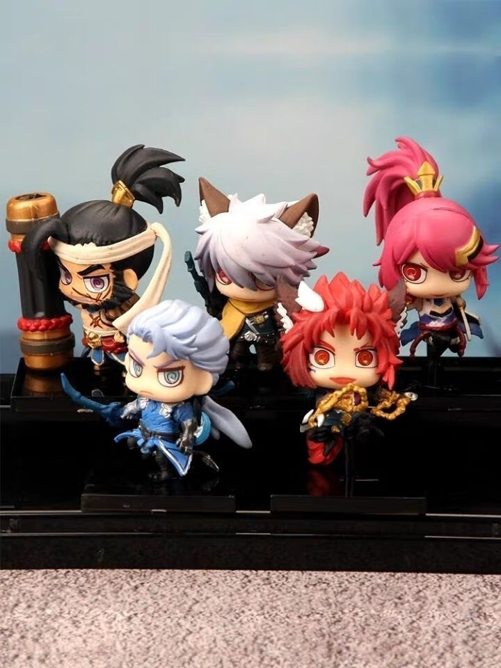 王者适用于荣耀手办铠花木兰百里守约百里玄策生日礼物模型周边q版