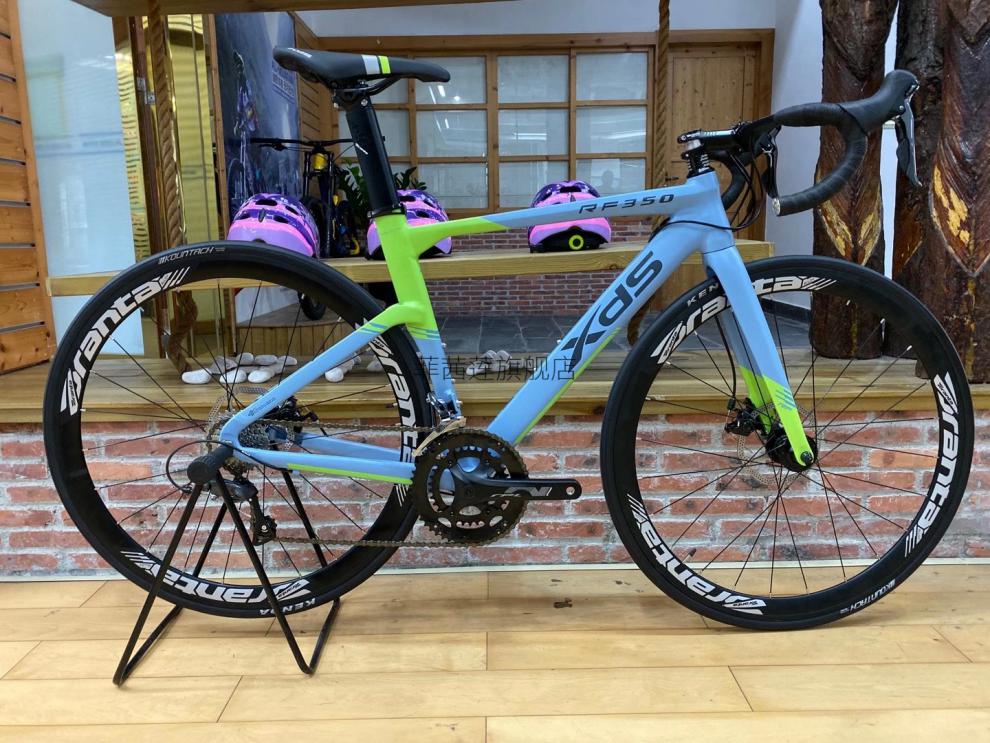 喜德盛rf350d弯把轻破风铝合金公路车16速r2000套件适用r7000大套崔克