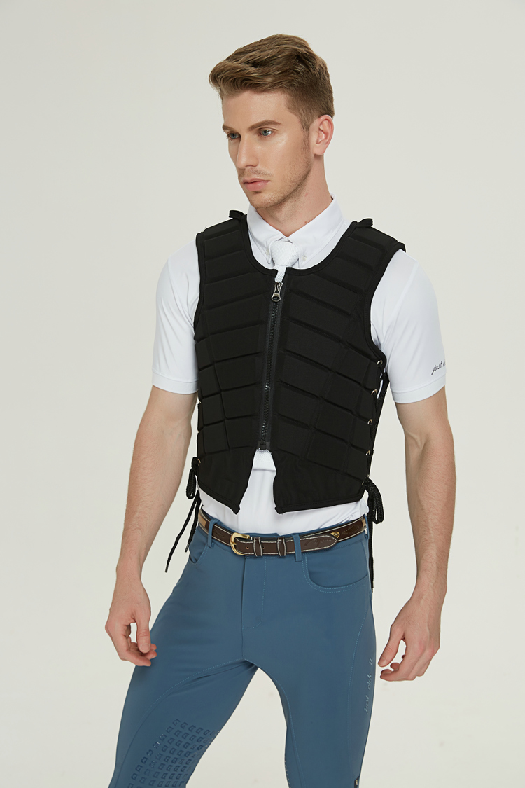 服弹力修身马术护甲春夏款骑马防护背心男女儿童骑士服装缓冲减震马甲