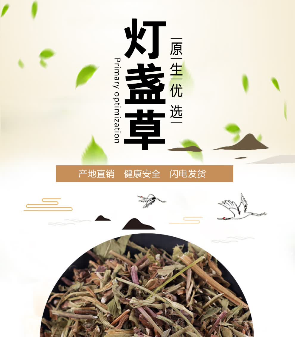 北京同仁堂灯盏花中药材店铺500g灯盏细辛全颗灯盏草新鲜干货中草药