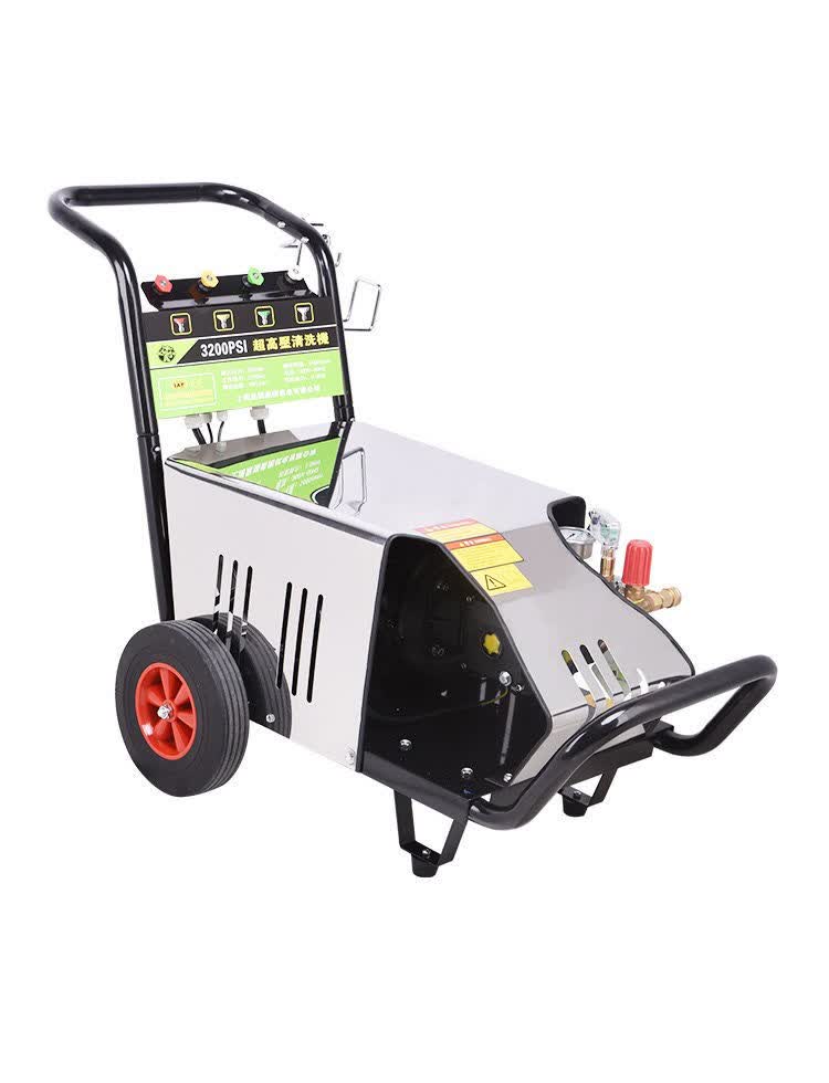 旁恩上海黑猫380v工业级清洗机商用洗车机三相电大功率全铜喷砂除锈用