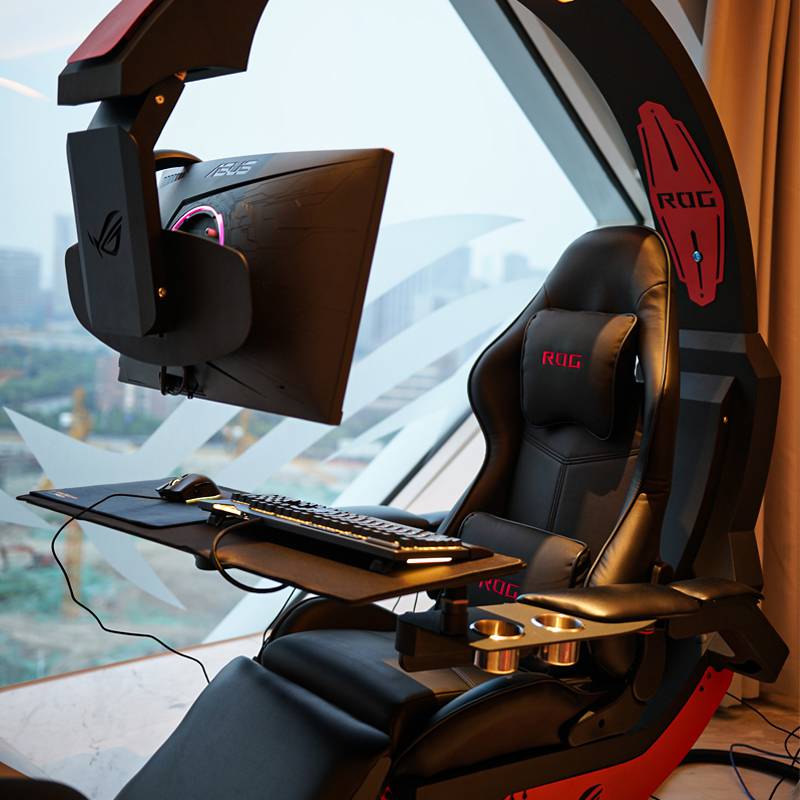 英格瑞玛rog败家之眼编码舱电脑座舱肥宅快乐电竞椅零重力太空舱 rog